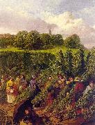 John F Herring The Hop Pickers oil painting picture wholesale